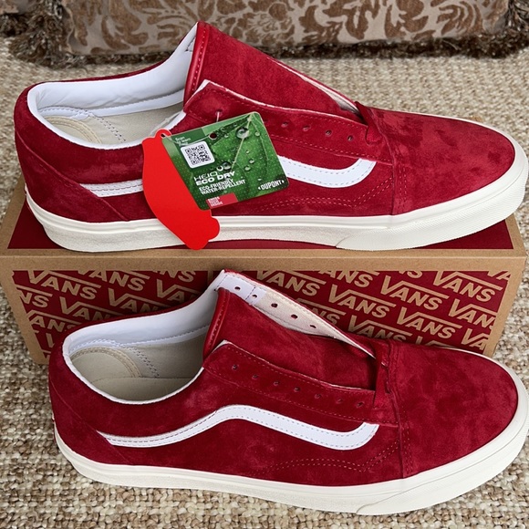 Vans Old Skool Pig Suede Chl Ppr/True White Men’s - Picture 3 of 16